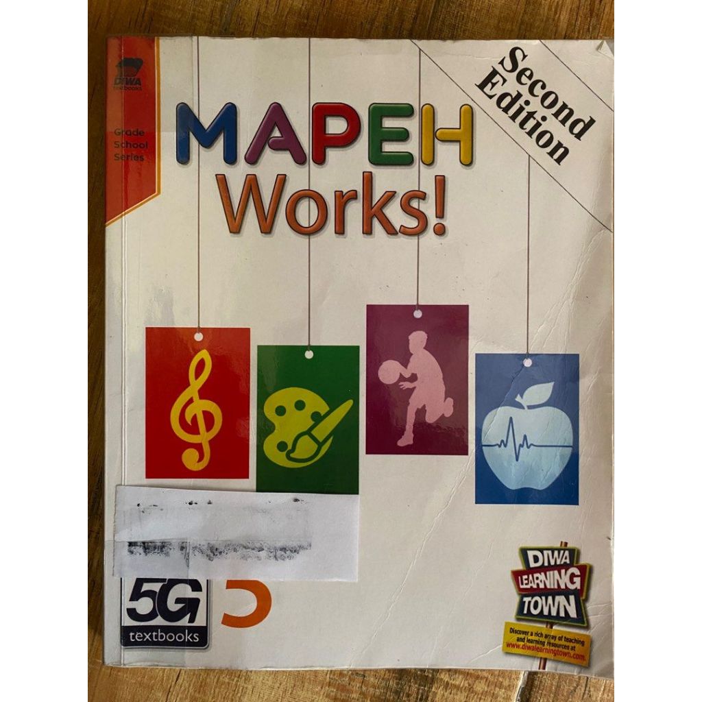 Mapeh Works Grade 5 (2nd Hand Used School Books) Shopee Philippines