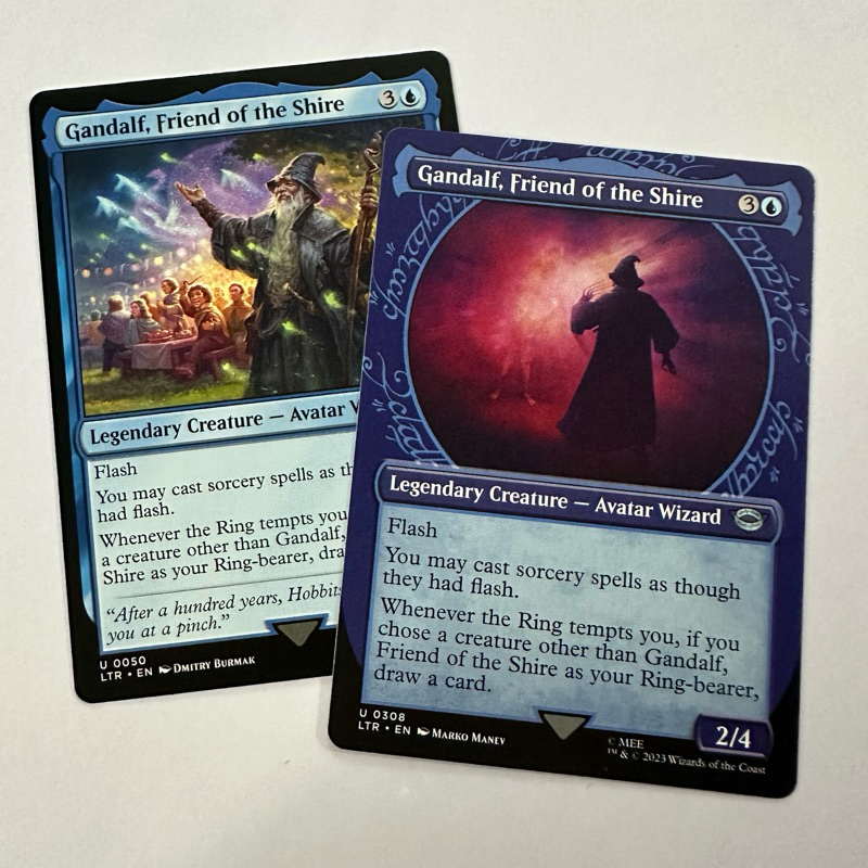 GANDALF, FRIEND OF THE SHIRE | LTR THE LORD OF THE RINGS | BLUE | MTG ...