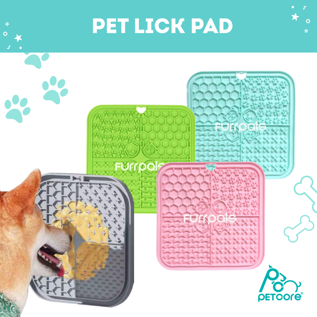 Pet Lick Pad / Slow Feeding Mat / Bathing Distraction Pads For Cats and