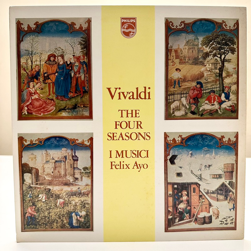 I Musici, Félix Ayo Vivaldi The Four Seasons (LP Vinyl Record/Classical) Shopee Philippines