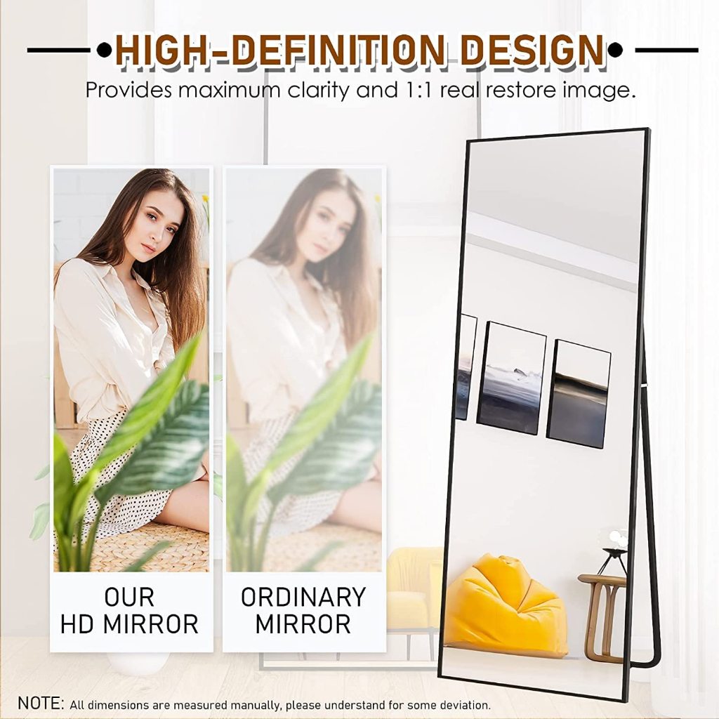 Body Mirror With Stand Whole Body Mirror Wall Full Body Mirror Shopee