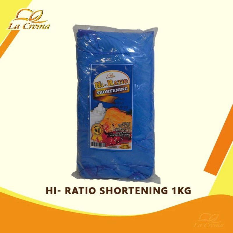 HiRatio Shortening La Crema 1kg Shopee Philippines