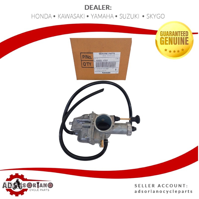 KAWASAKI BARAKO CARBURATOR ASSY 150031757 Shopee Philippines