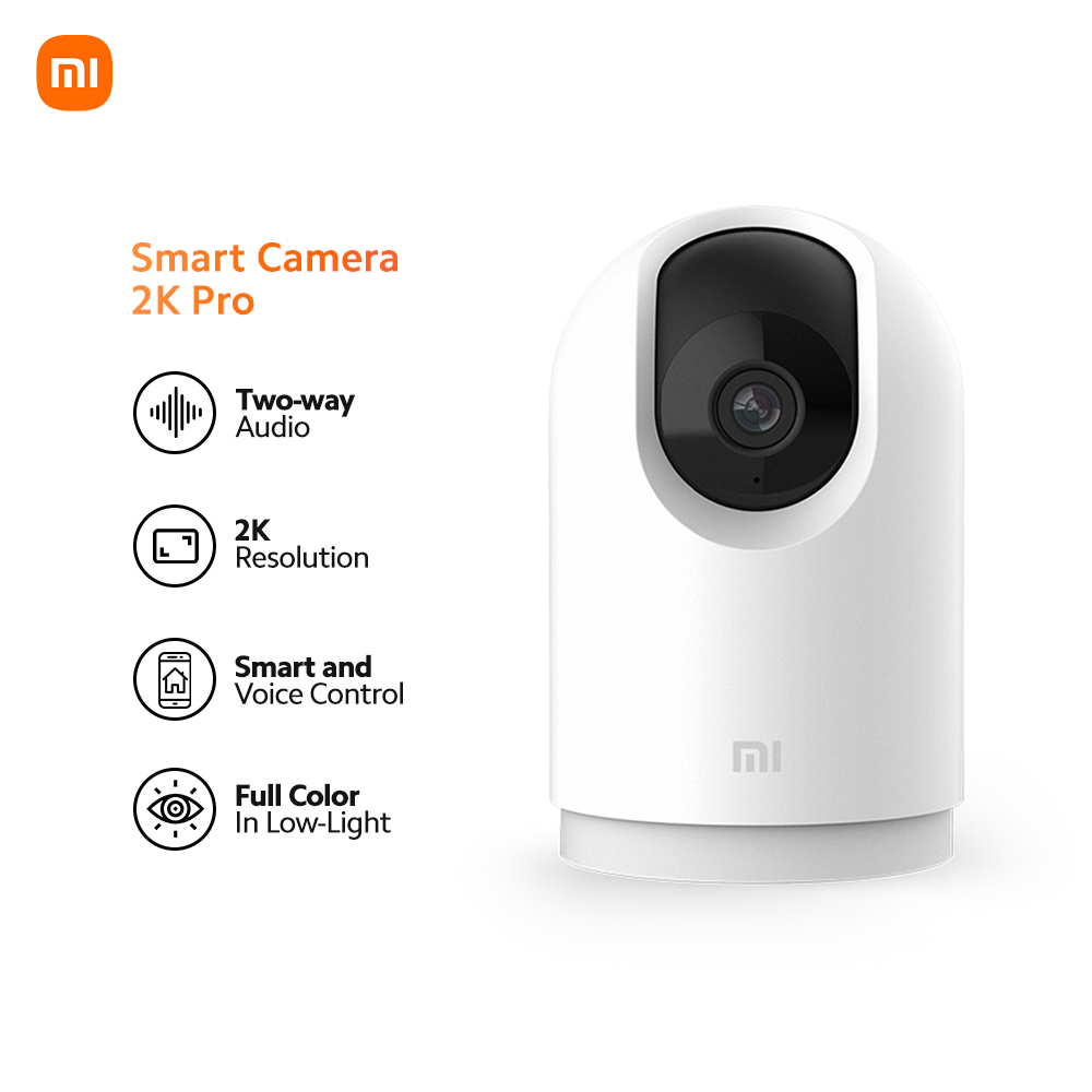 Xiaomi Mi 360 Degrees Home Security Camera 2K Pro 3MP Low Light Full Color  Two-Way Audio