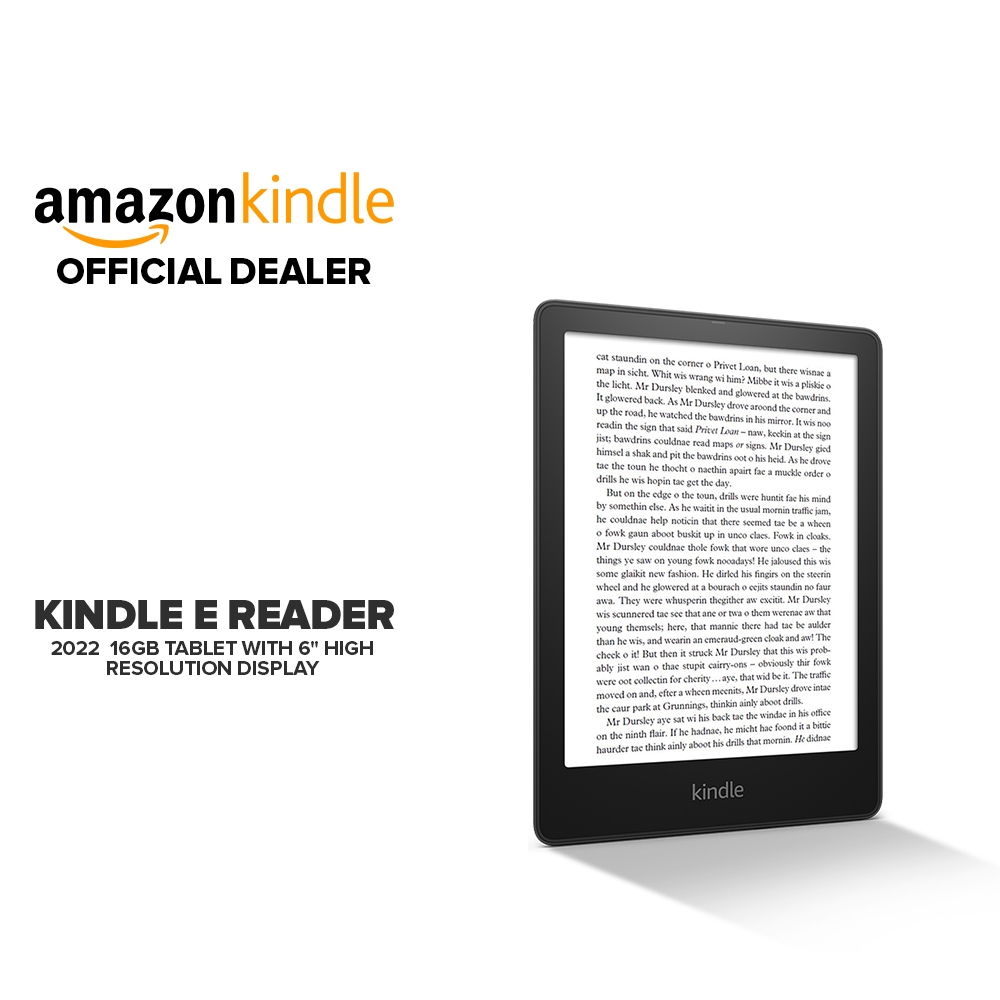 Amazon Kindle E Reader 2022 16gb Tablet Shopee Philippines