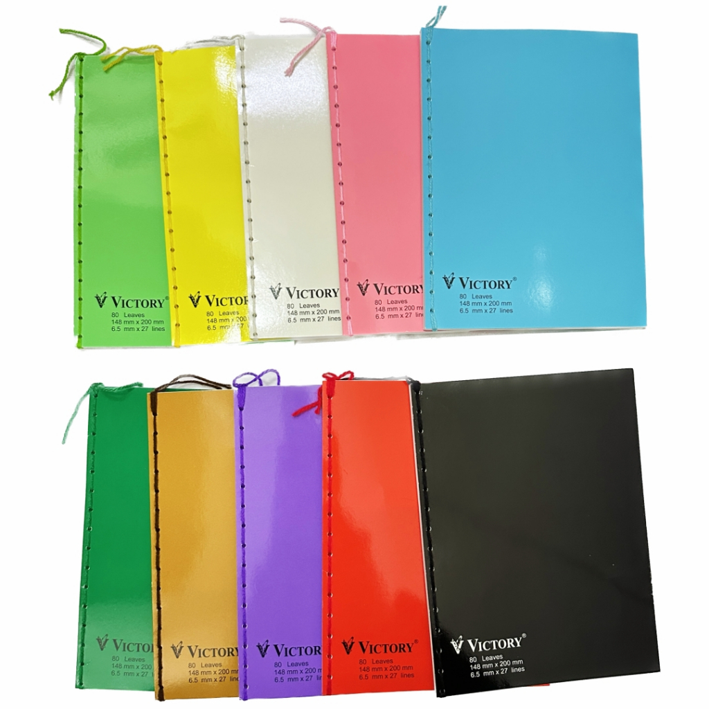 10pcs Victory Yarn Notebooks 80leaves | Shopee Philippines
