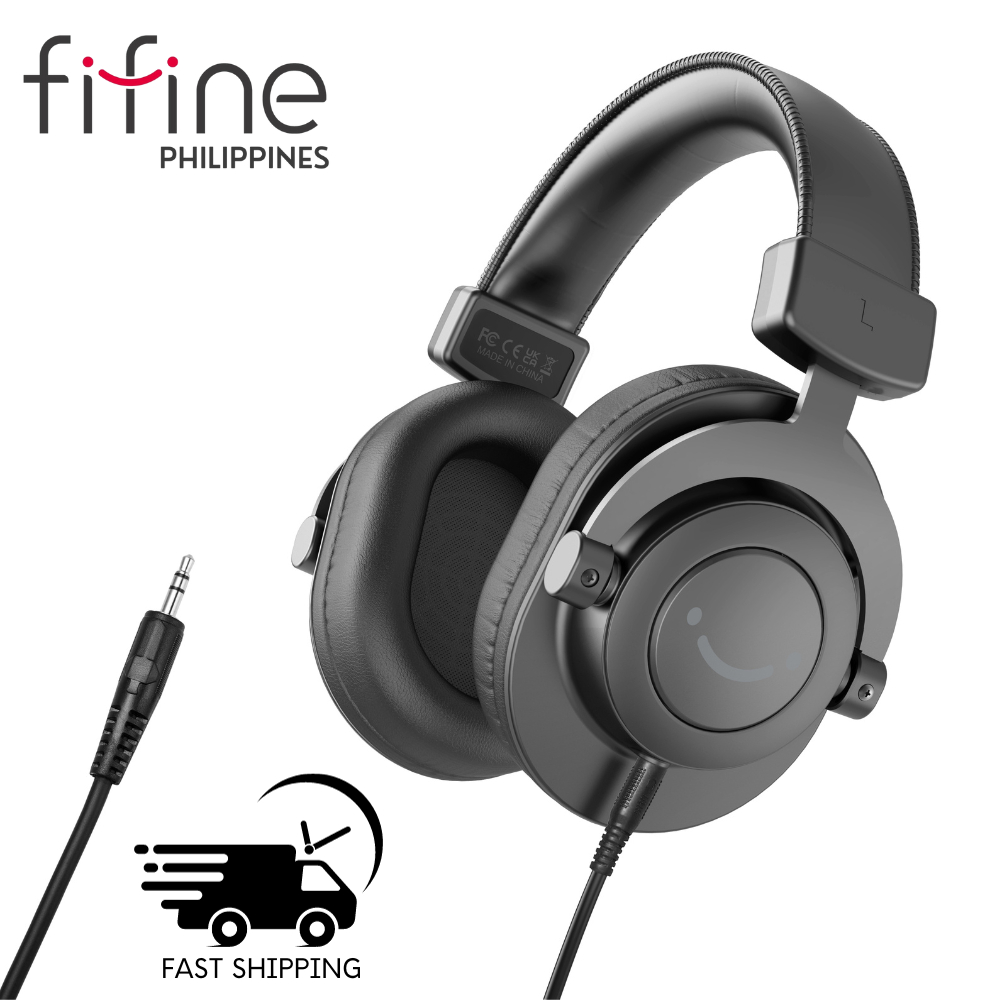 FIFINE H8 Studio Monitor Headphones for RecordingOver Ear Wired