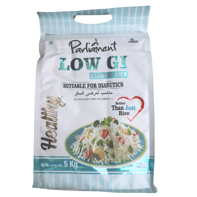 Parliament Low G.I Basmati Rice 5kg Made in India | Shopee Philippines