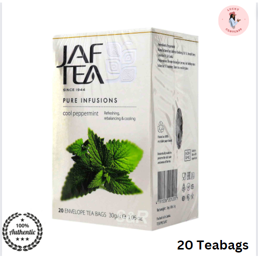 Jaf Tea Pure Infusions Cool Peppermint 20 tea bags | Shopee Philippines