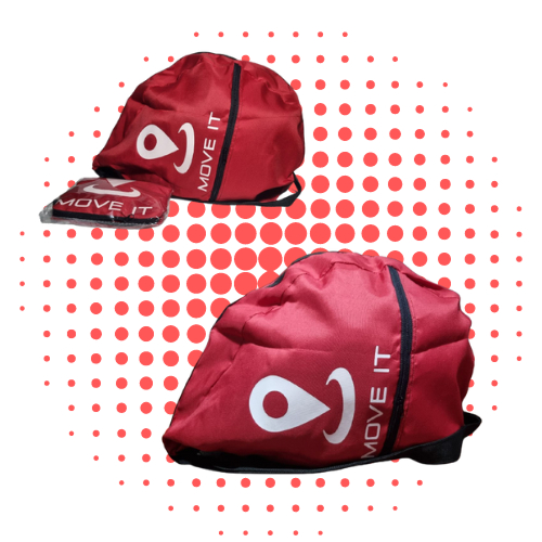 HELMET BAG WATER REPELLENT WITH STRAP MOVE IT PRINT Shopee