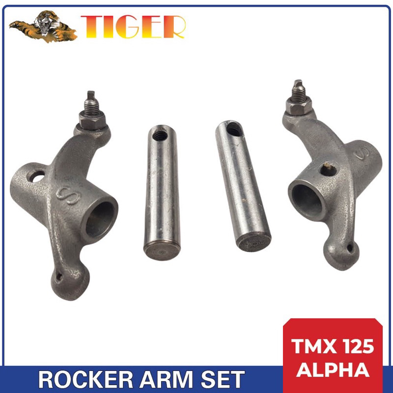Tiger Rocker Arm set TMX125 Alpha (2pcs/set with pin) | Shopee Philippines