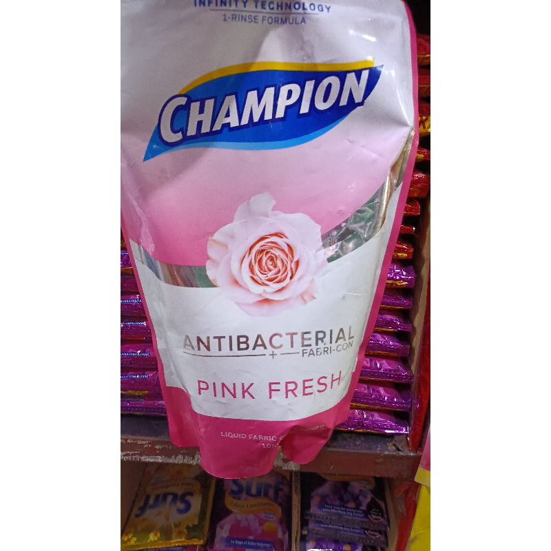 Champion Pink Fresh Fabcon 1000ml | Shopee Philippines