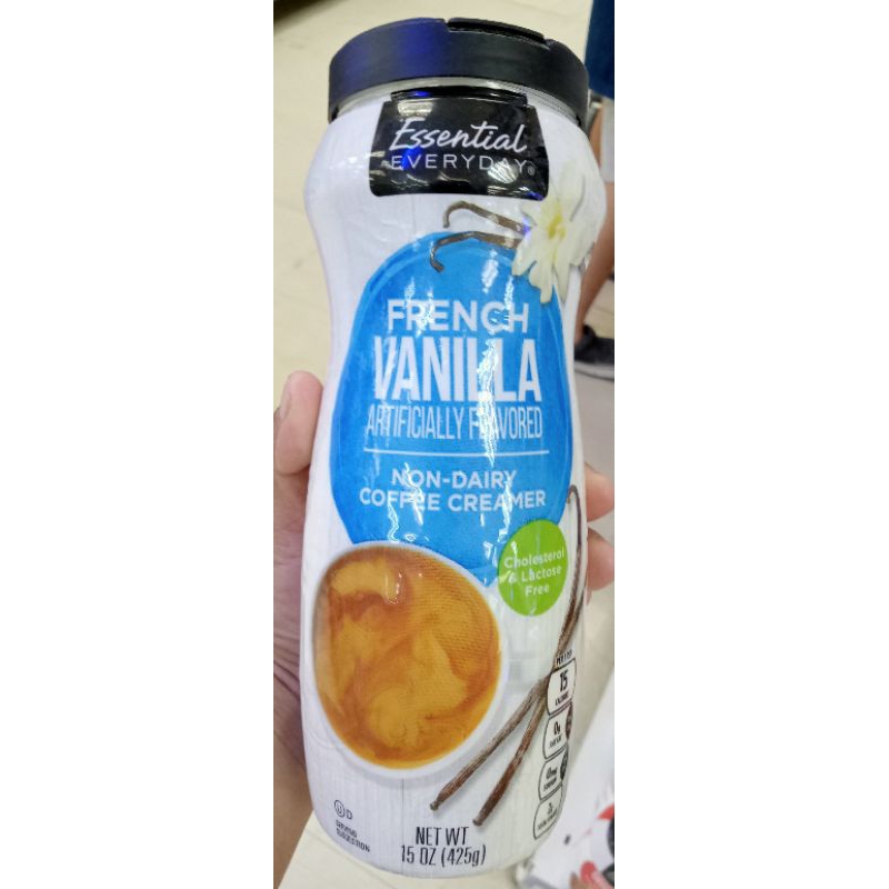 Essential Everyday French Vanilla NonDairy Coffee Creamer 425g
