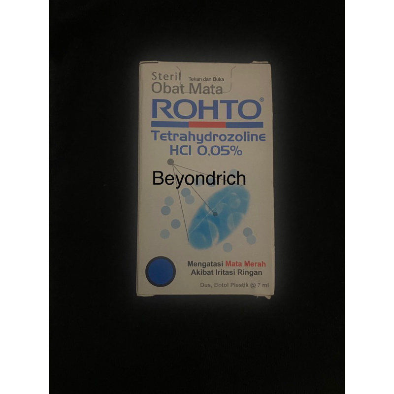 Rohto Eye Drop medicine 7ml red eyes due to mild irritation