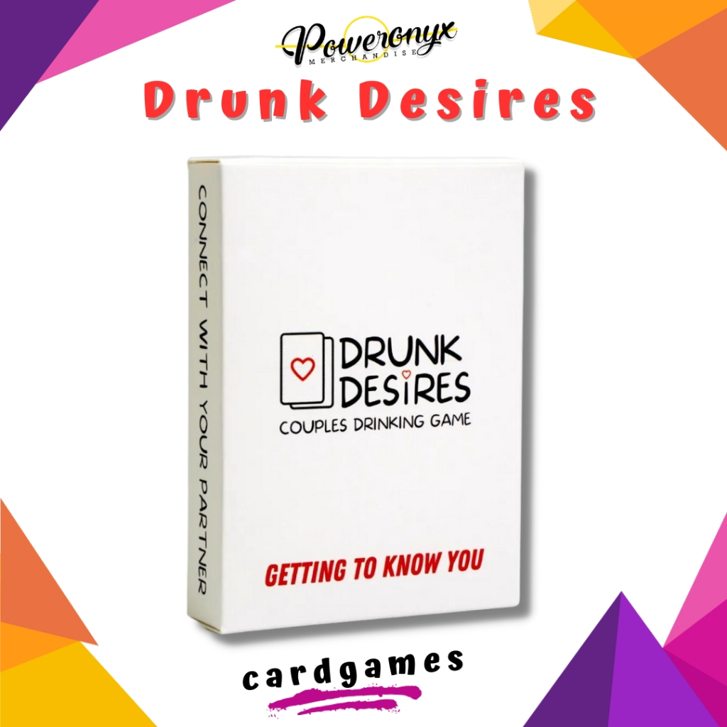 🇵🇭 Drunk Desires Couples Drinking Card Game 🇵🇭 | Shopee Philippines