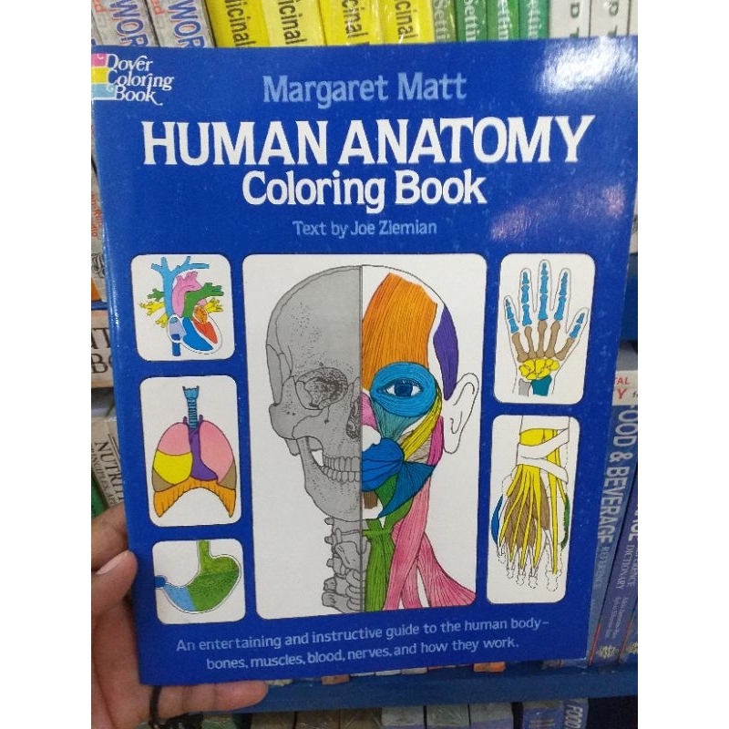 MARGARET MATT HUMAN ANATOMY COLORING BOOK Shopee Philippines