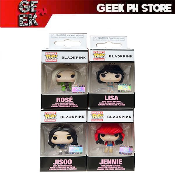 Funko POP Keychain Rocks: BLACKPINK Set of 4 sold by Geek PH | Shopee ...