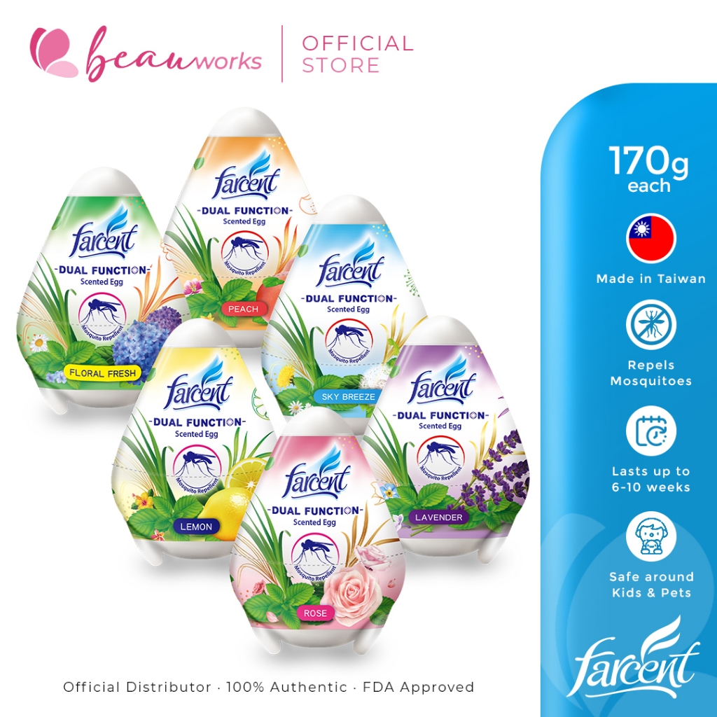 Farcent Scented Egg + Mosquito Repellent 170g Shopee Philippines