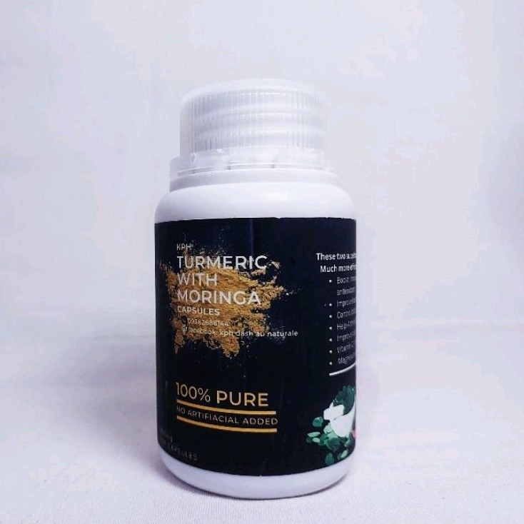 turmeric with Moringa (100 pieces capsules) Shopee Philippines