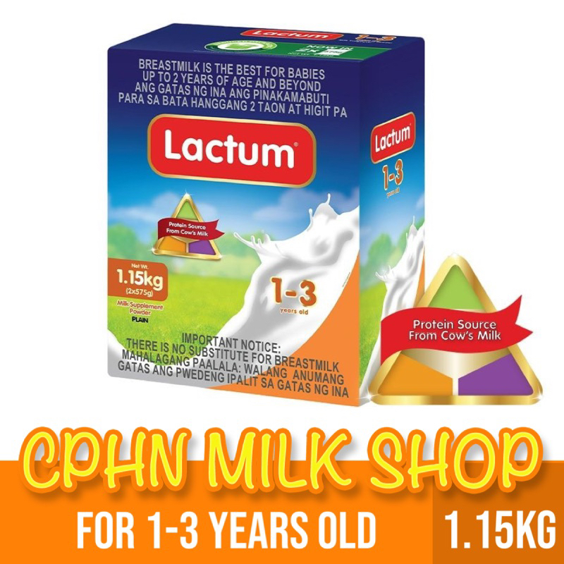 Lactum for 13 Years Old 1.15kg Plain Milk Supplement Shopee Philippines