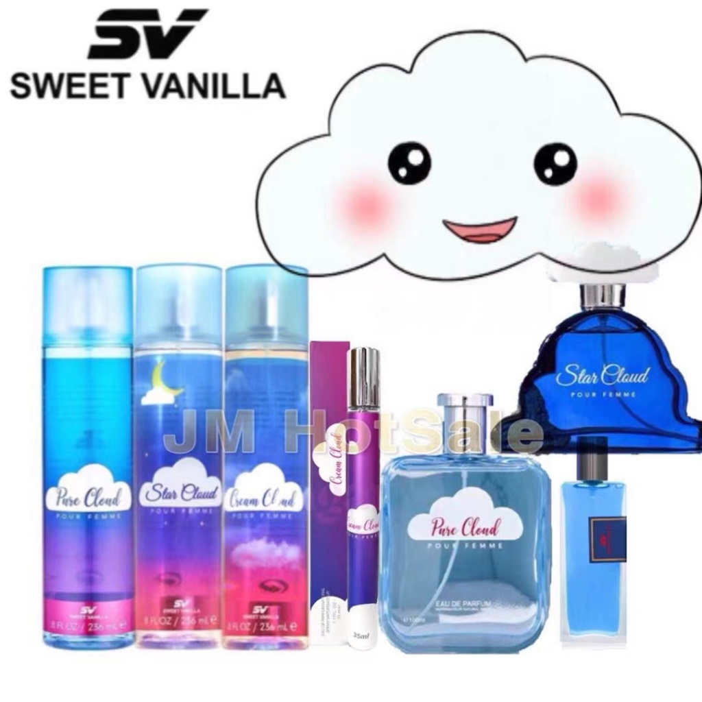 Sweet Vanilla Pure CLoud/Star Cloud/Cream Cloud POUR FEMME 35ML/65ML