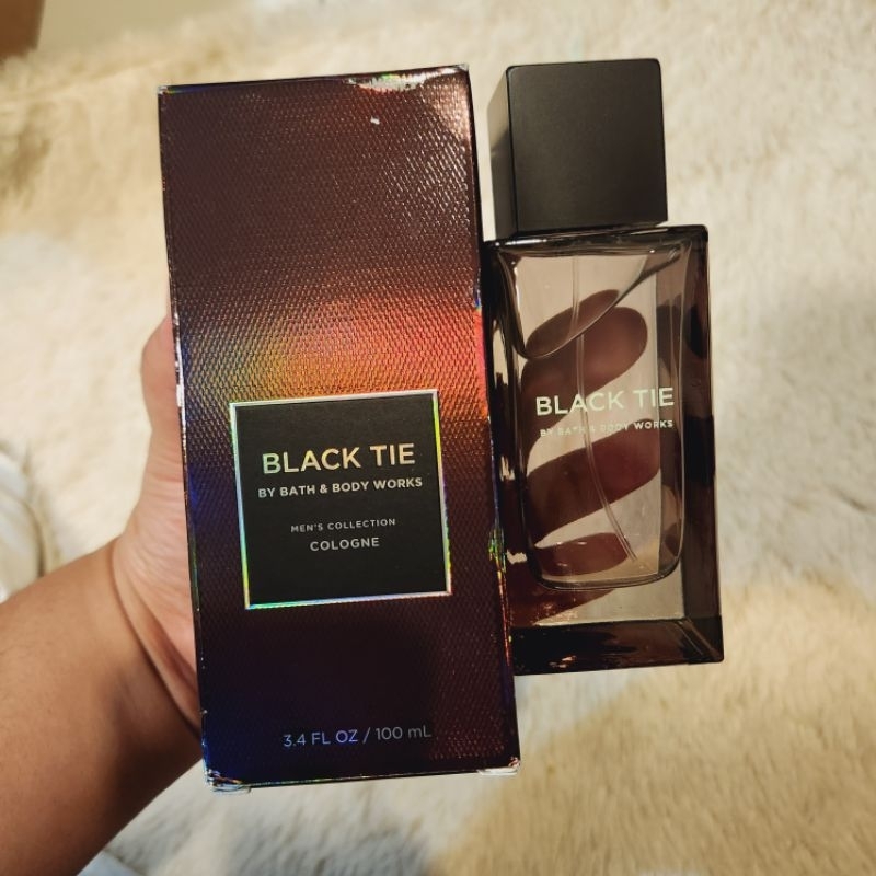 Bath and Body Works BLACK TIE Cologne for men 100ml Shopee Philippines