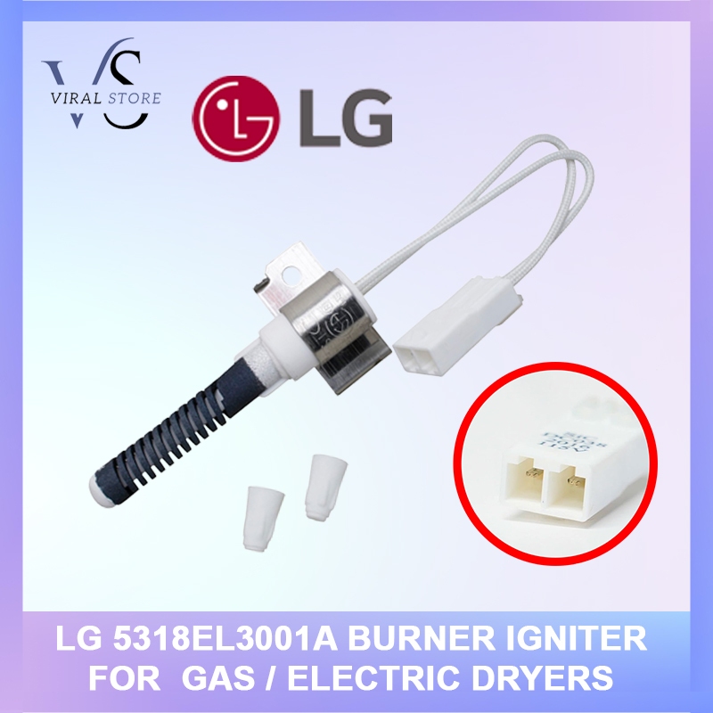 Commercial Dryer Igniter Supplying Demand 5318EL3001A 5318EL3001B Gas