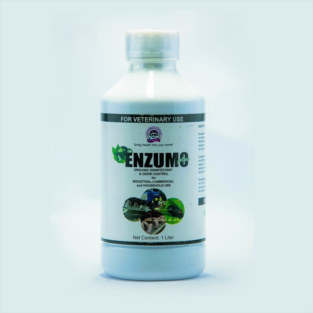 ENZUMO PLUS ORGANIC DISINFECTANT, ODOR CONTROL, ENZYME