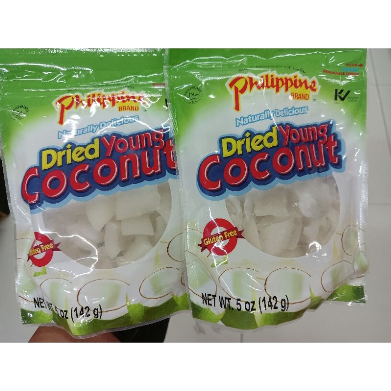 Phil. Dried young coconut GLUTEN FREE 142 Grams Shopee Philippines