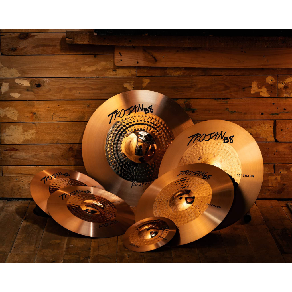 Armada Trojan B8 Cymbal 6pcs Set with Free Drumstick and