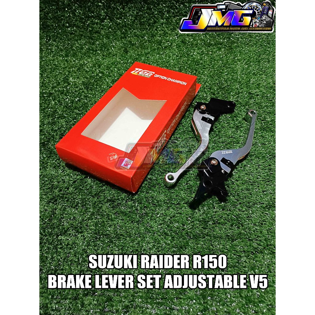 SUZUKI RAIDER R150 BRAKE LEVER ADJUSTABLE VERSION 5 | Shopee Philippines