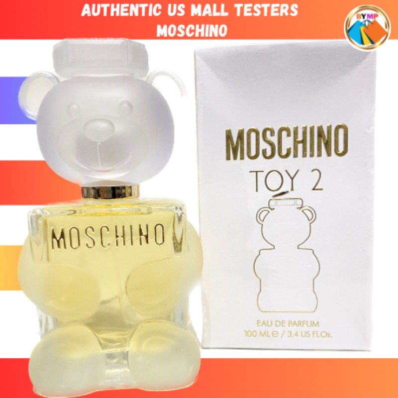 Authentic US Mall Tester Moschino Toy 2 Perfume / Gift Set 3 in 1 ...