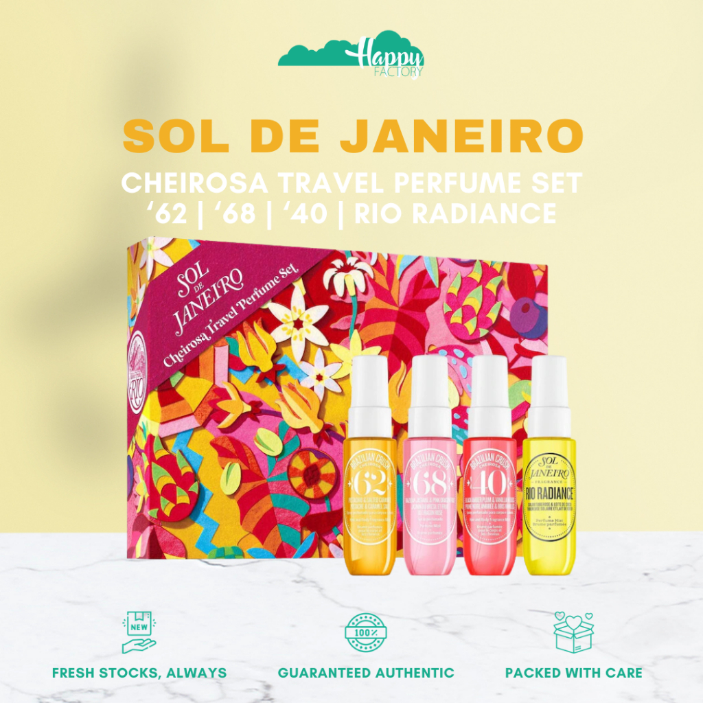 SOL DE JANEIRO Cheirosa Travel Perfume Set