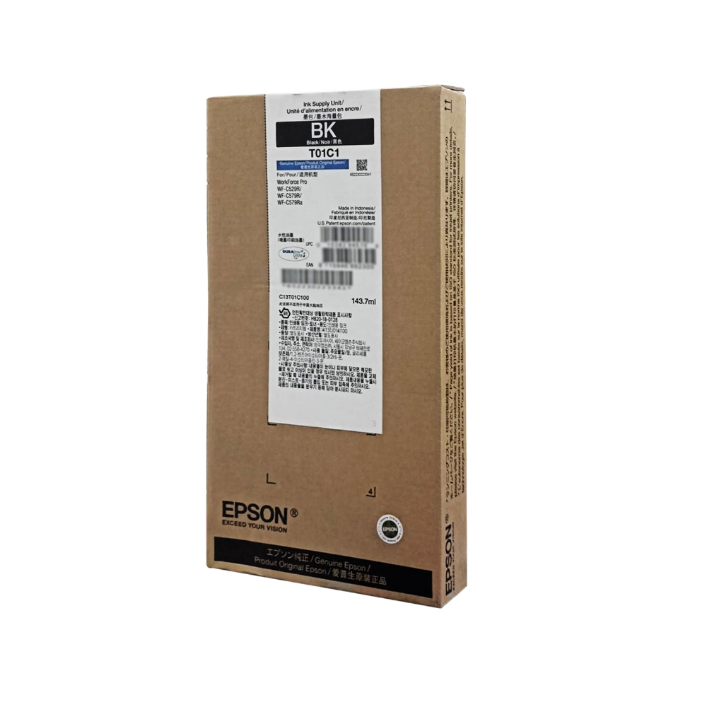 Epson T01C DURABrite Ultra Pigment Inks for WF-C529R/WF-579R | Shopee ...