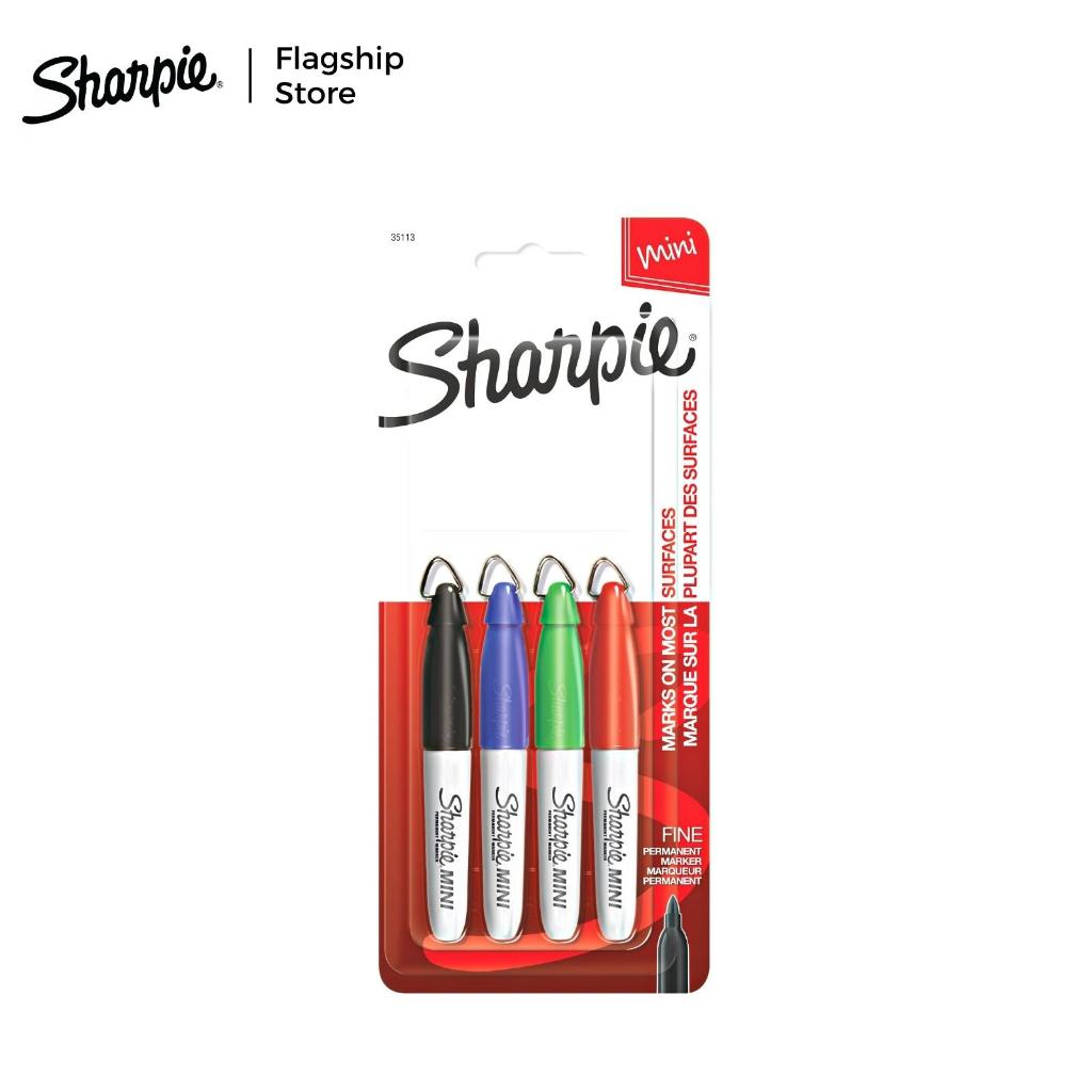 Sharpie Mini Fine Marker Basic 4ct | Shopee Philippines