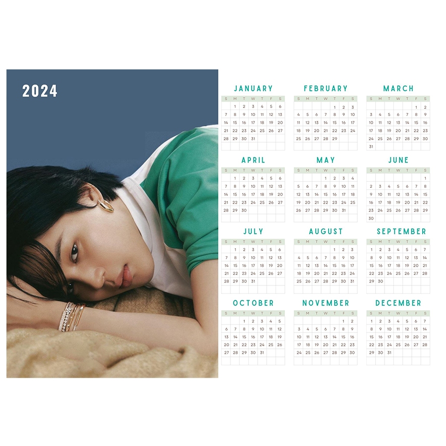 BTS 2024 A4 Size Calendar | Shopee Philippines