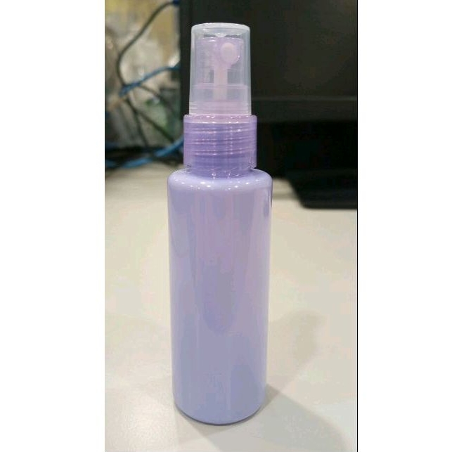 60ml spray colored plastic bottle (for alcohol facial mist cologne