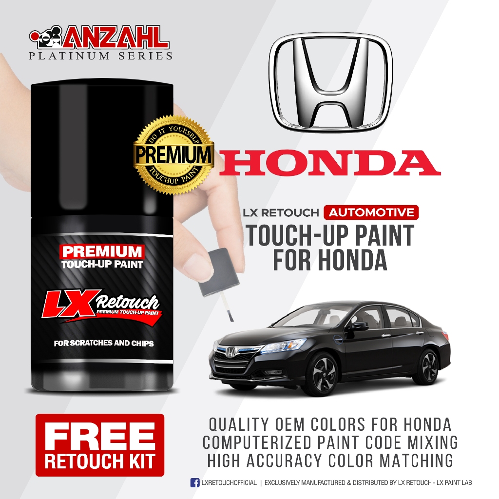 HONDA PAINT REPAIR KIT CAR TOUCH UP PAINT FIX SCRATCH REMOVAL LX ...