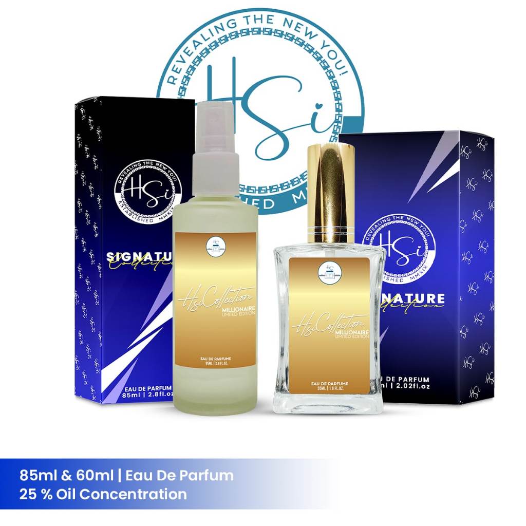 1 Million Oil Based Perfume 85ml HSI Scents Collection Inspired Scent ...