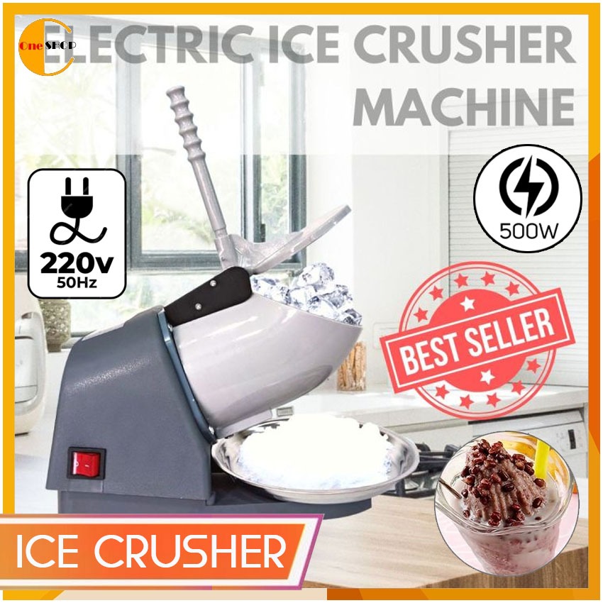 Ice Smashing Electric Crusher Machine Heavy Duty 220V/50Hz 500W (NO