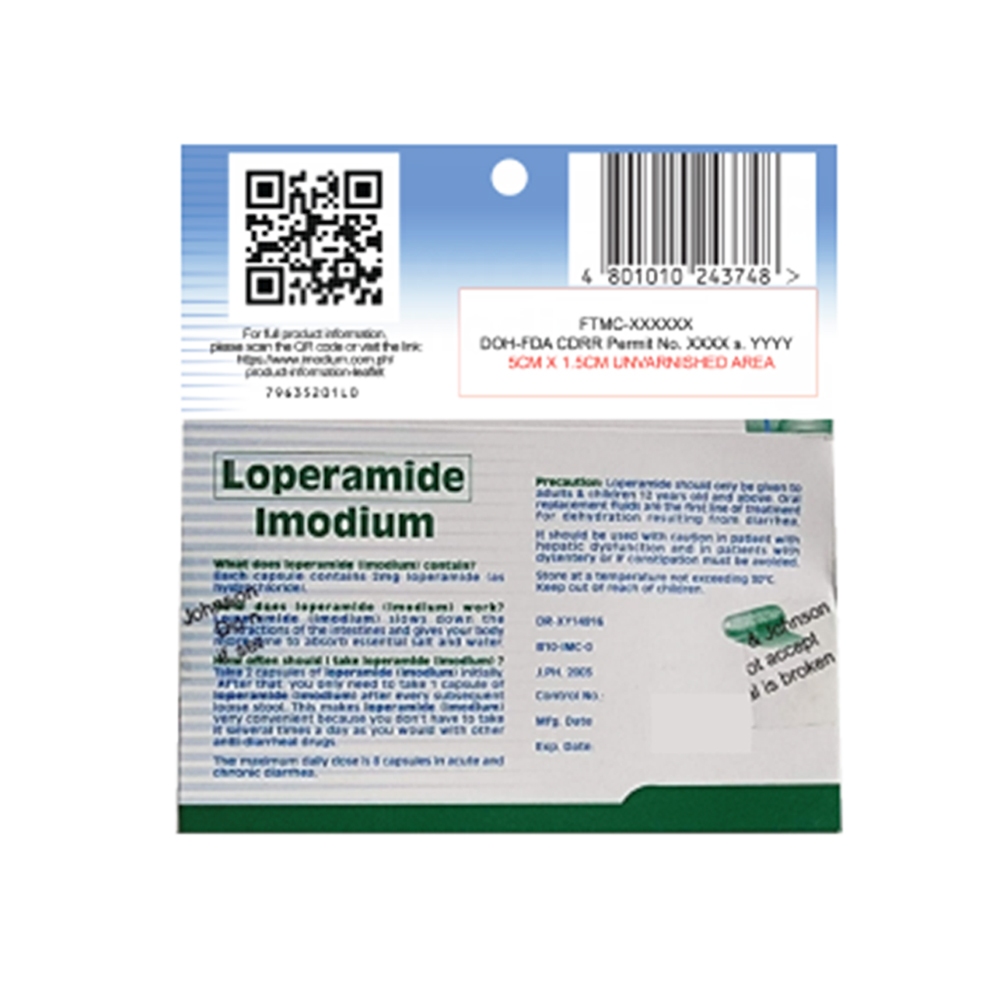 Imodium 2mg (8+2 FREE) : for diarrhea relief, stop diarrhea fast ...