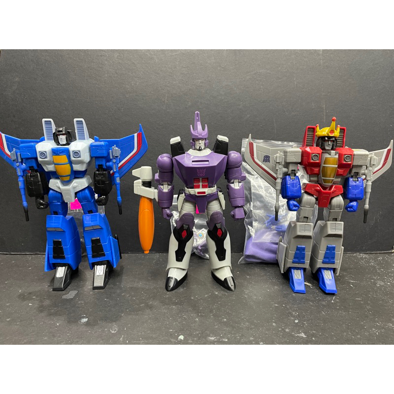 Transformers R.E.D. Galvatron, Starscream, Thundercracker Shopee