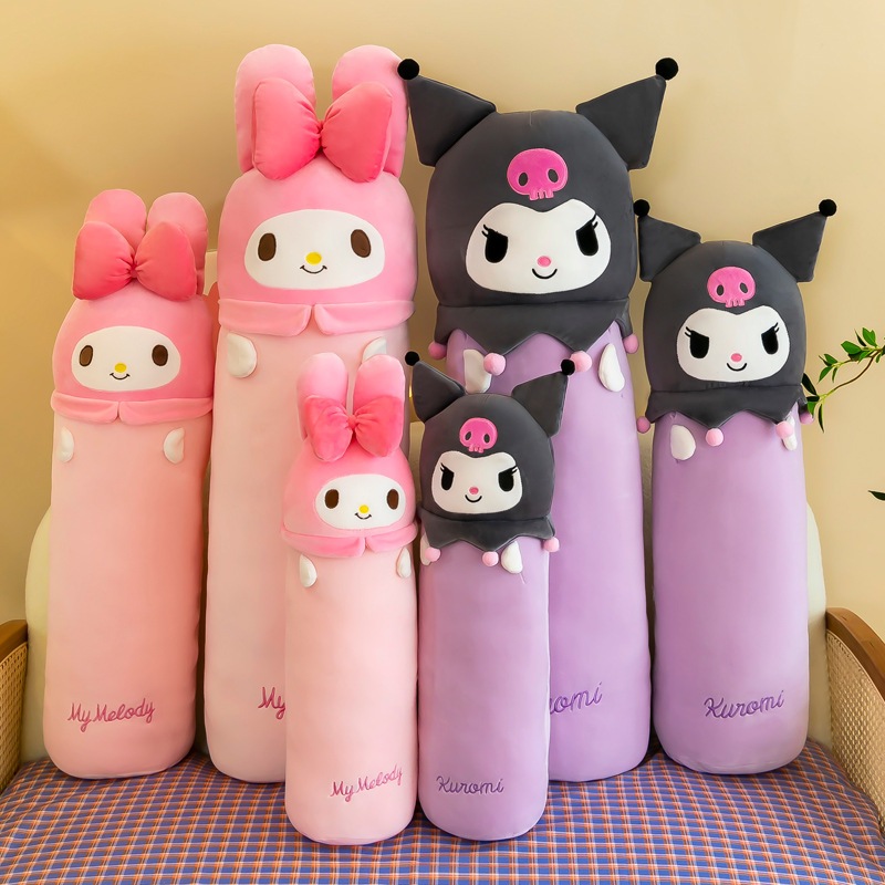 Sanrio Characters hotdog Kuromi pillow Cinnamoroll Hotdog Pillow Melody Pillow 60CM,80CM,100CM