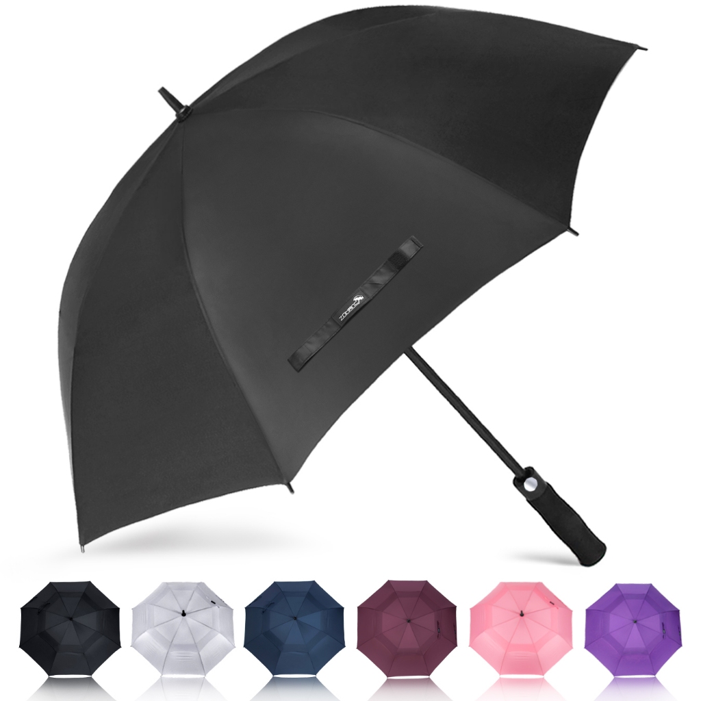 Super Extra Big Golf Umbrella (Double Canopy) Heavy Duty Shopee