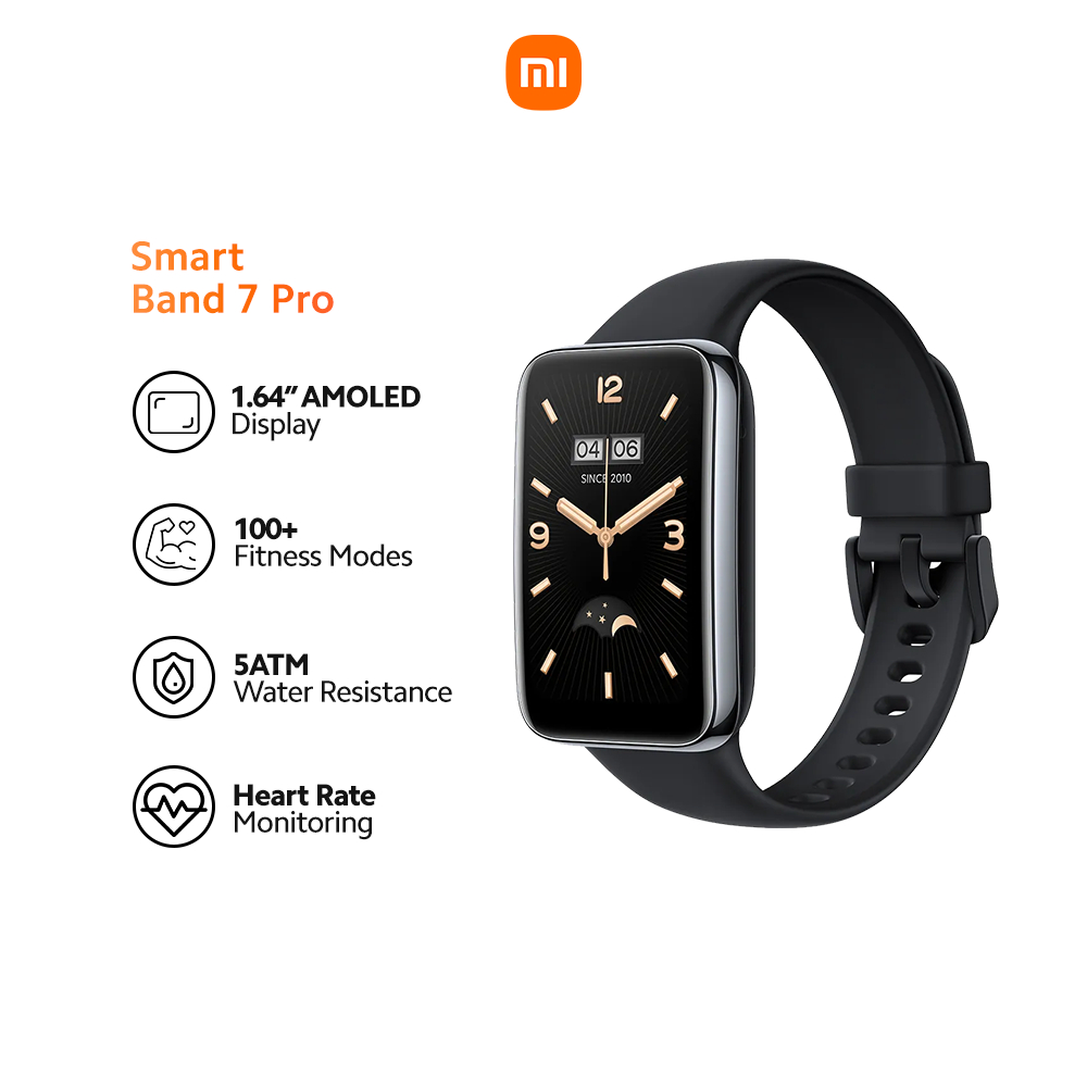 Xiaomi Smart Band 7 Pro Fitness Tracker GPS 5ATM Water Resistant Charging 1.64