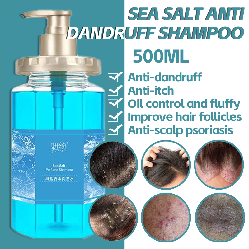 Sea Salt Shampoo Anti Dandruff Shampoo Lice Remover Shampoo anti
