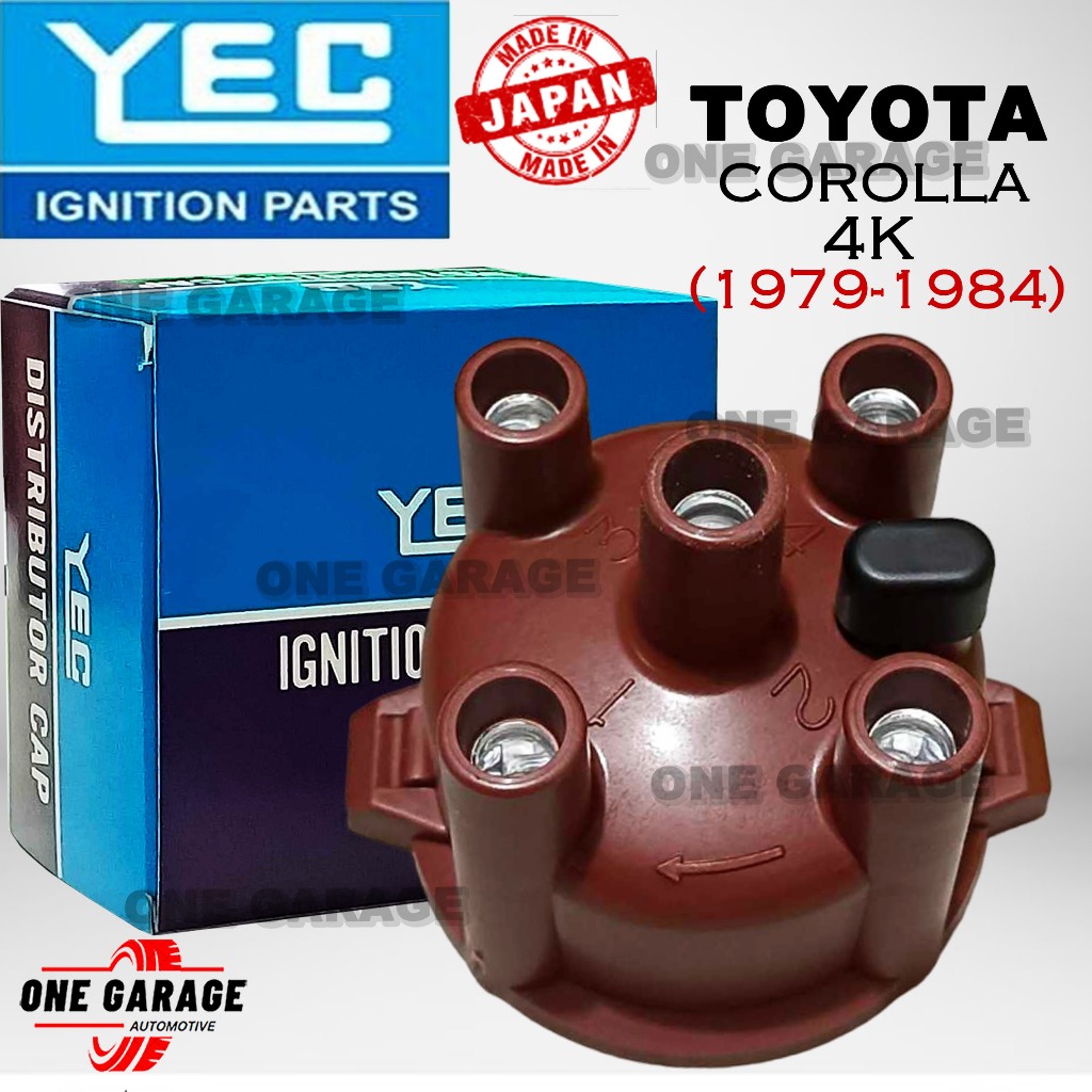 YEC Distributor Cap For TOYOTA COROLLA 4K (19791984) Shopee Philippines