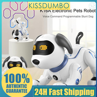 Electronic robot dog voice commands Programmable touch sensitive music