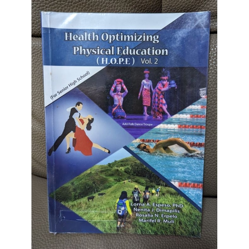 Health Optimizing Physical Education H.O.P.E. Vol 2 Grade 11 / 12 ...