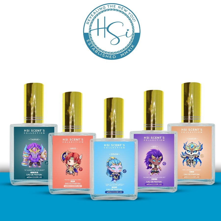 HSI Scents Zodiac Perfume Collection Mobile Legend Oil Based Perfume